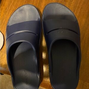 OOFOS Women's Sandals - Navy Blue